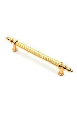 16 cm Aliminyum Sivri Gold Dolap Kulpu