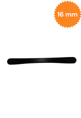 Yakamoz Aliminyum Siyah 16 cm Mobilya Dolap Kulp Kulpu Modeli