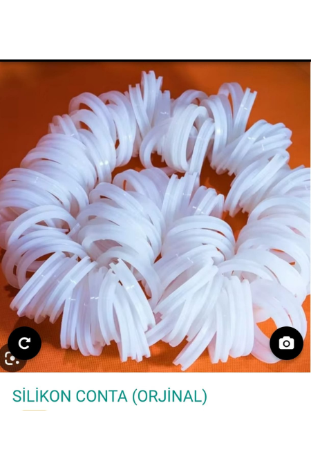 Güneş Enerji Beyaz Orijinal Silikon Conta Vakum Cam Tüp Sistem Güneş Enerjisi (47 MM)  Cam Boru Sistem Contası