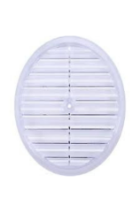 Şeffaf Doğalgaz Havalandırma Cam Menfezi Kapağı Ø18 | Özel Plastik