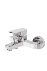 ŞİMŞEK Elit Kare Mix Krom Banyo Bataryası