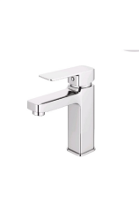 ŞİMŞEK Elit Kare Mix Krom  Kısa Lavabo Bataryası