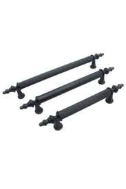 Siyah Sivri Plastik Çekmece ve Dolap Kapak Kulpu | Dayanıklı ve Şık Tasarım