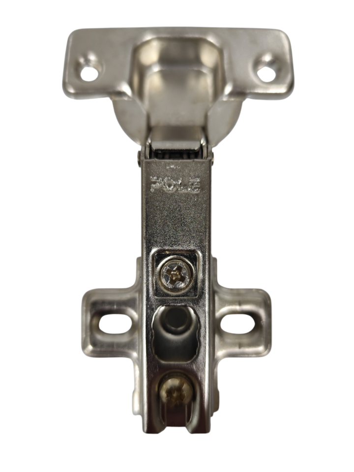 POLE Yerli 60 Gram Düz Dolap Kapak Menteşesi | Dayanıklı & Kolay Montaj