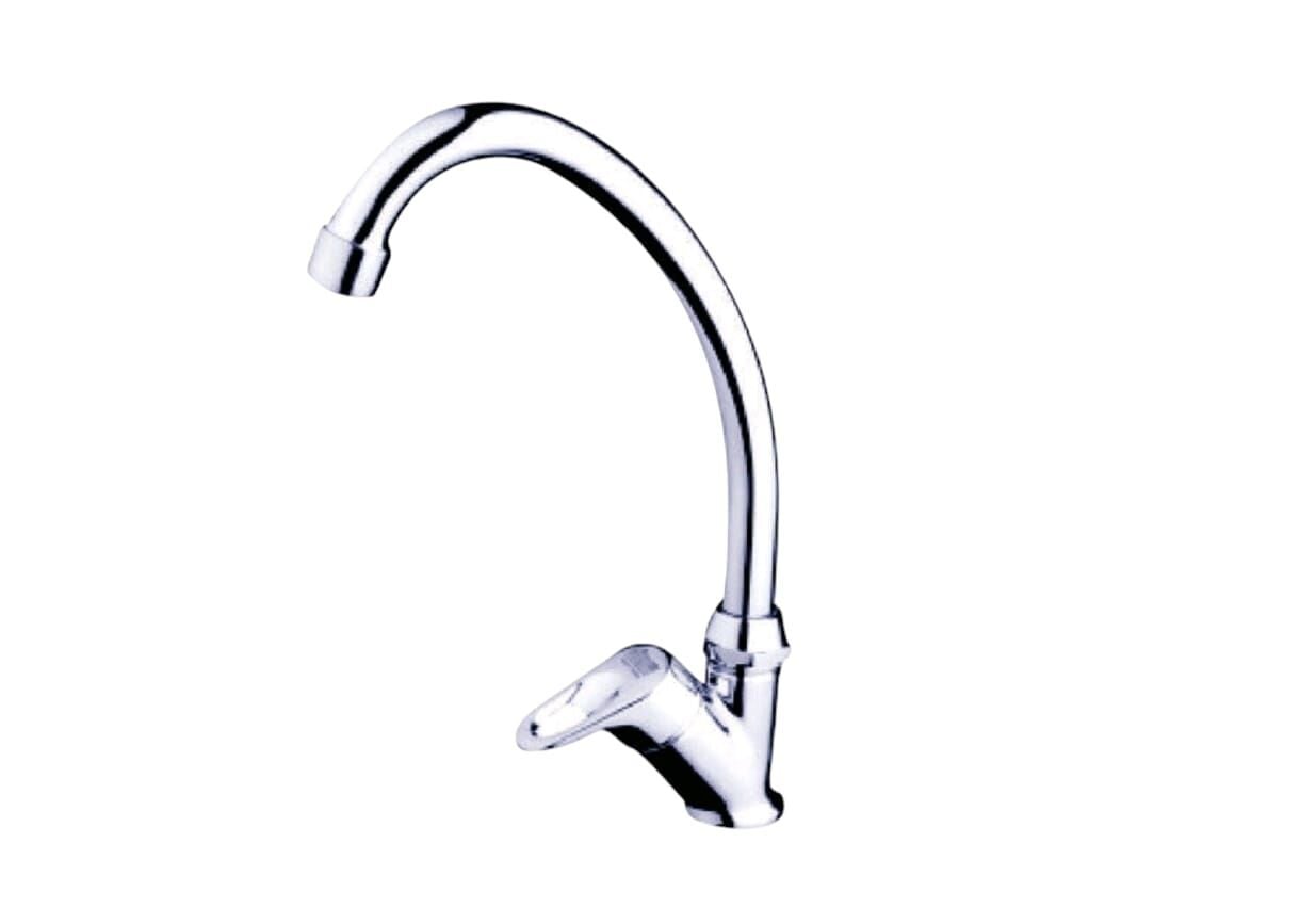 Şimşek Mermer Üstü Tekli Soğuk Su Bataryası | Dayanıklı Krom Lavabo Musluğu – Uygun Fiyat