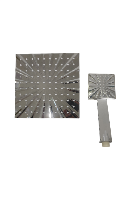 Krom Robot Duş Başlığı ve El Duşu Seti | Şık Tasarım, Yüksek Performans