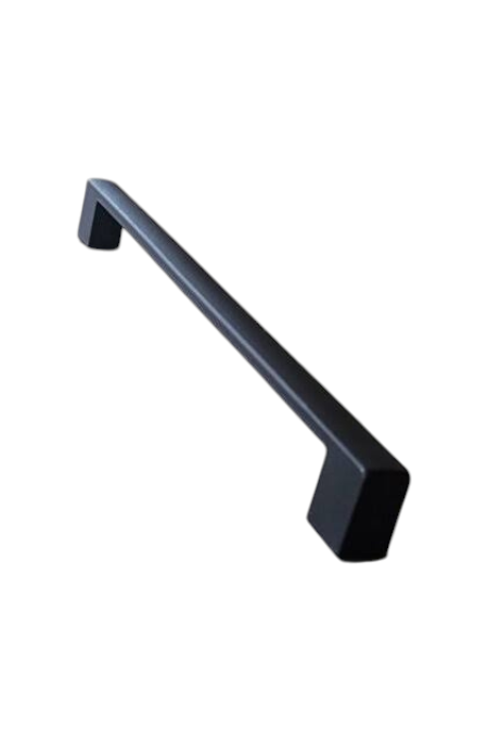 Siyah Metal Köprü Kulp 224 mm | Şık ve Dayanıklı Dolap & Çekmece Kulpu