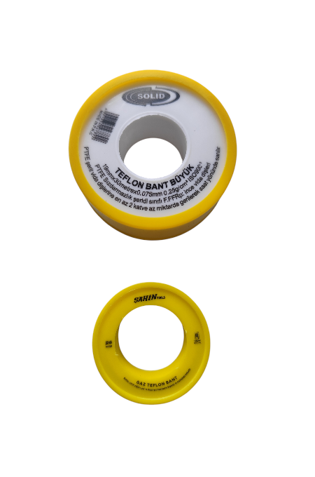 Teflon Bant | Küçük & Büyük Boy Su ve Gaz Tesisatı Sızdırmazlık Bandı