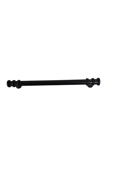160 mm Siyah Siyah Yüzüklü Metal Kulp | Şık ve Dayanıklı Dolap & Çekmece Kulpu