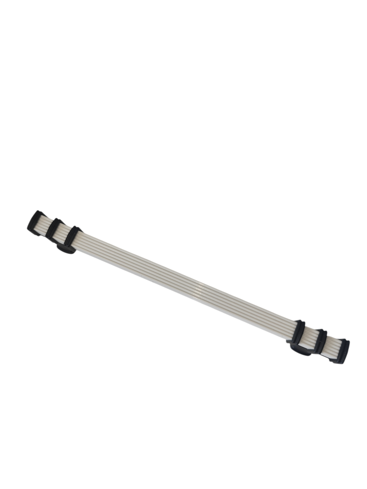 160 mm Beyaz Siyah Yüzüklü Kare Kulp | Şık, Dayanıklı ve Düşük Fiyatlı