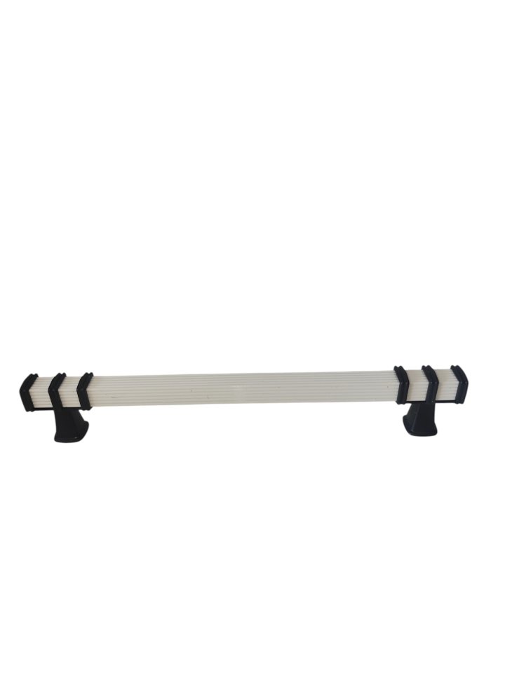 160 mm Beyaz Siyah Yüzüklü Kare Kulp | Şık, Dayanıklı ve Düşük Fiyatlı