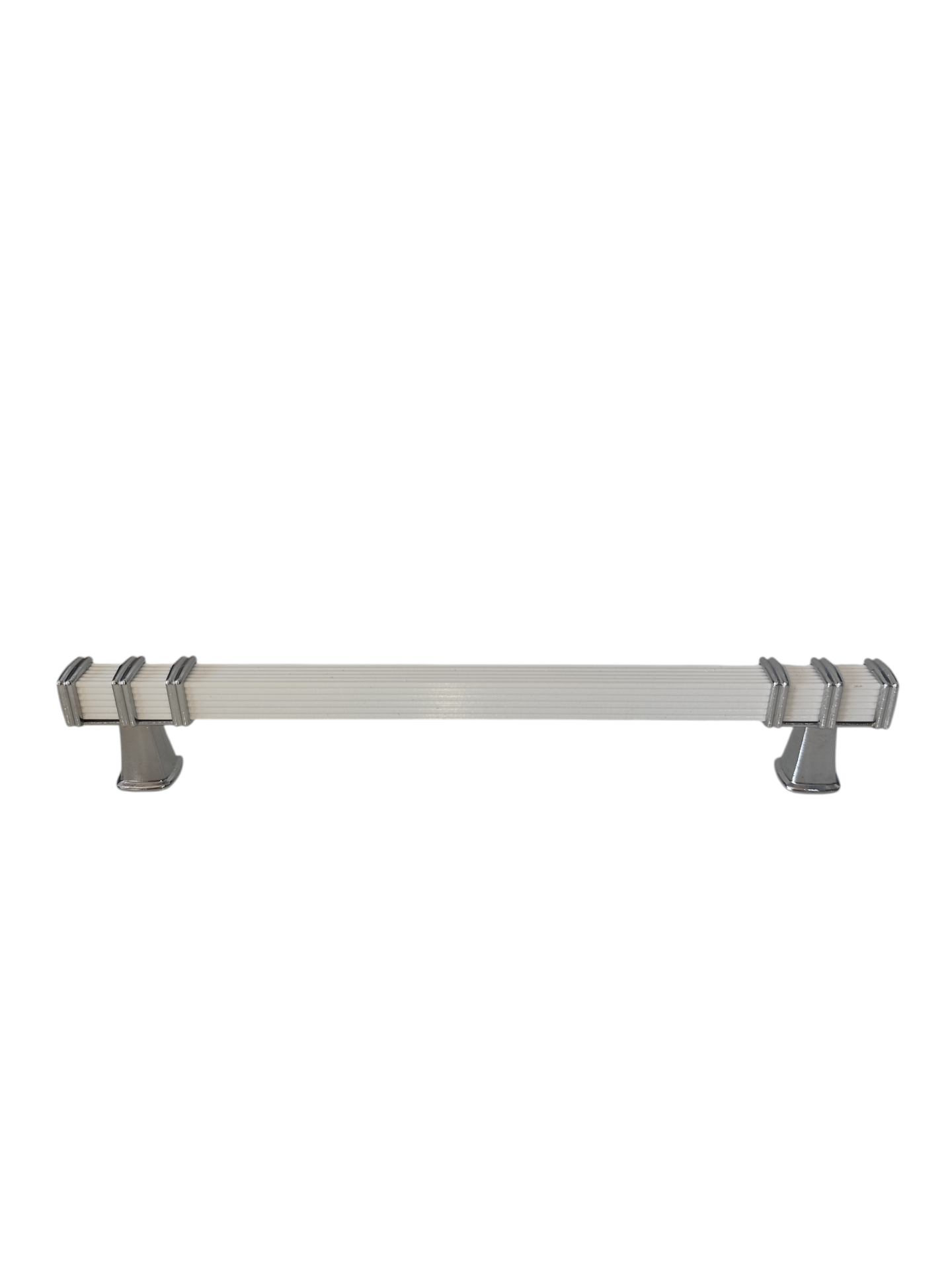 160 mm Beyaz Krom Yüzüklü Kare Kulp | Şık, Dayanıklı ve Uygun Fiyatlı