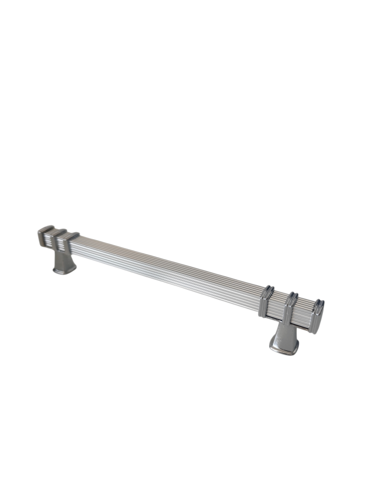 160 mm Krom Krom Yüzüklü Kare Kulp | Şık, Dayanıklı ve Uygun Fiyatlı