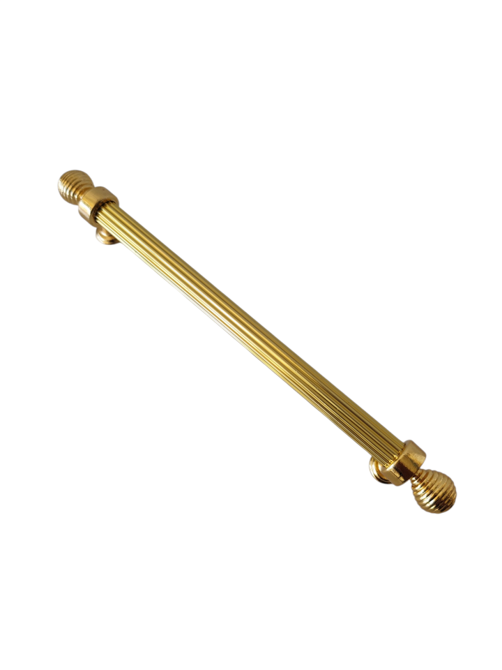 160 mm Gold Yuvarlak Gold Başlı Dolap Kulpu – Modern Mutfak Dolabı ve Çekmece Kulpu