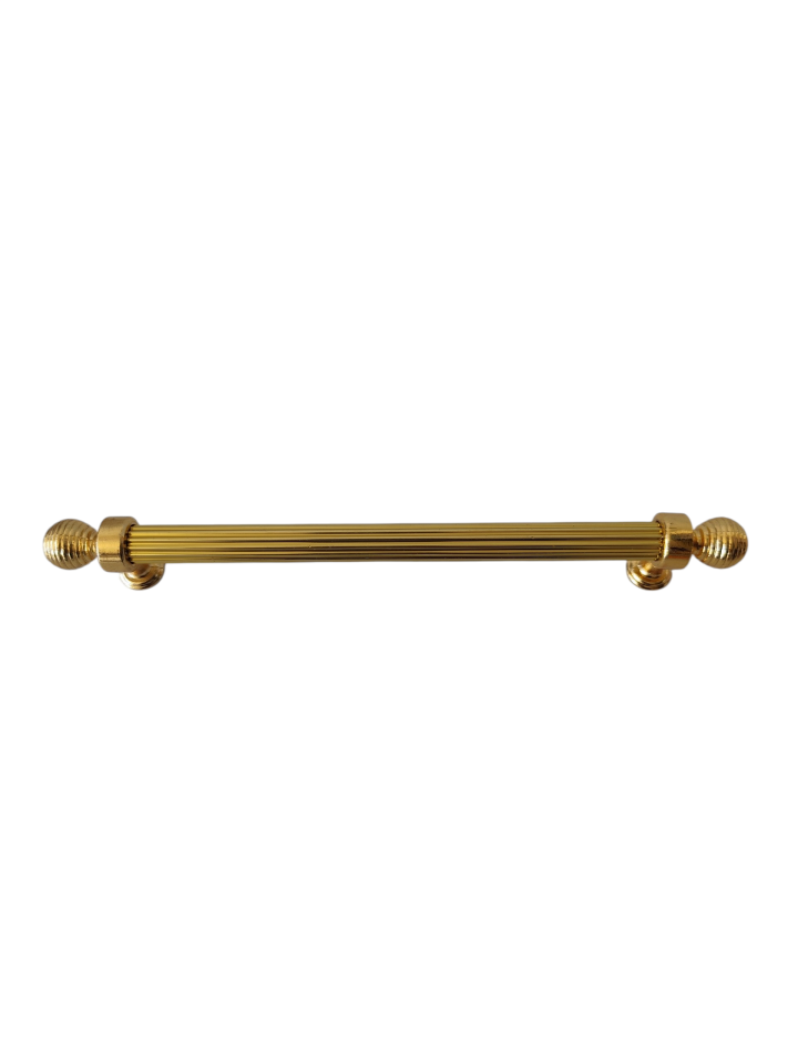 160 mm Gold Yuvarlak Gold Başlı Dolap Kulpu – Modern Mutfak Dolabı ve Çekmece Kulpu