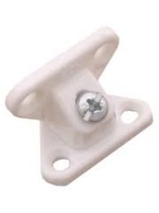 100 adet Dolap Çektirme Raf Sabitleme Beyaz Aparat