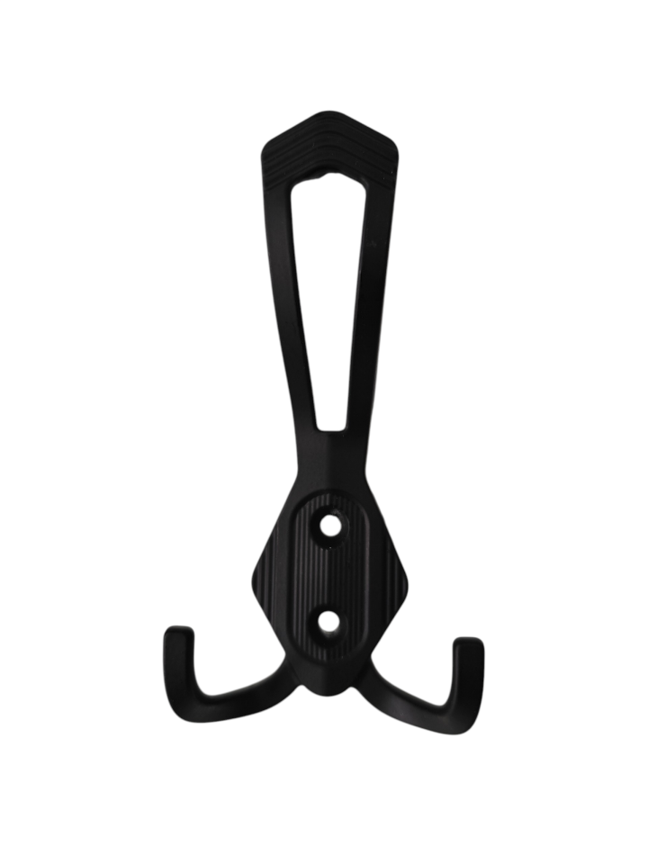 Portmanto Deluxe Siyah İkili Vestiyer – Elbise, Mont, Çanta Askılığı | Şık & Dayanıklı