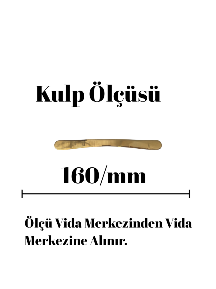 160 mm Side Gold Mobilya Kulpu | Şık, Dayanıklı ve Uygun Fiyatlı