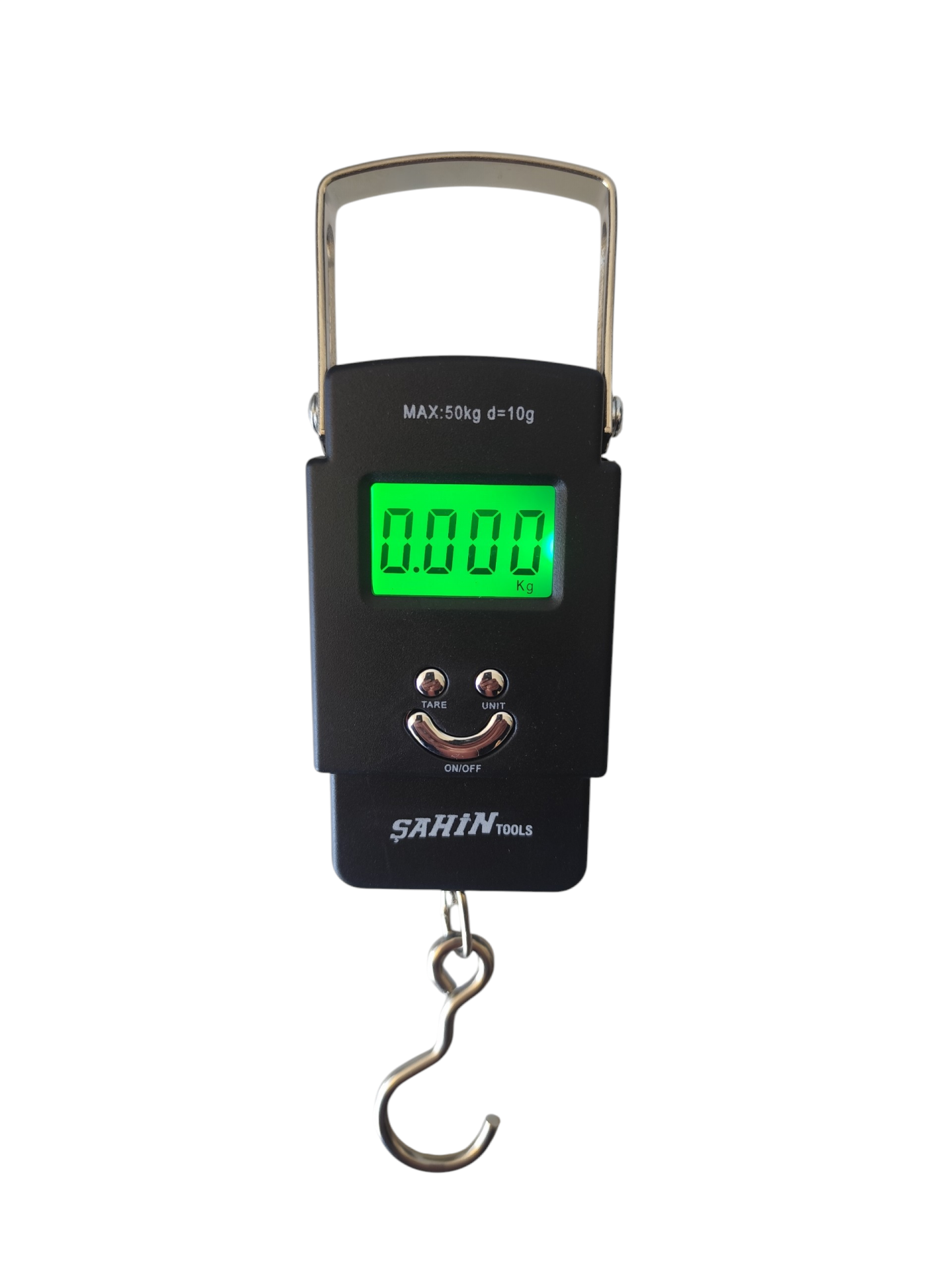 Şahin Elektronik Dijital El Kantarı 50 Kg | Terazi Tartı, 10 Gr Hassasiyet