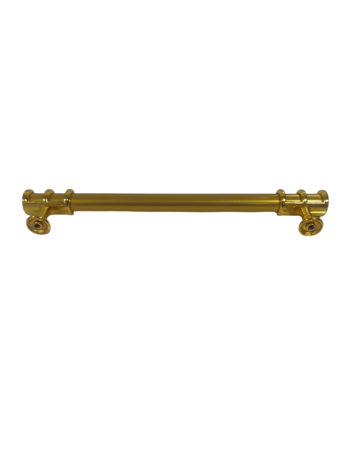 160 mm Gold Gold Yüzüklü Mobilya Kulpu – Şık, Dayanıklı ve Modern Dolap Kulpu