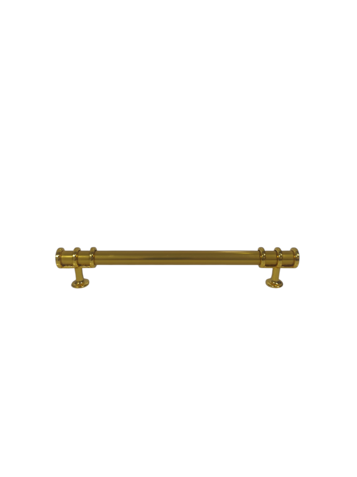 160 mm Gold Gold Yüzüklü Mobilya Kulpu – Şık, Dayanıklı ve Modern Dolap Kulpu