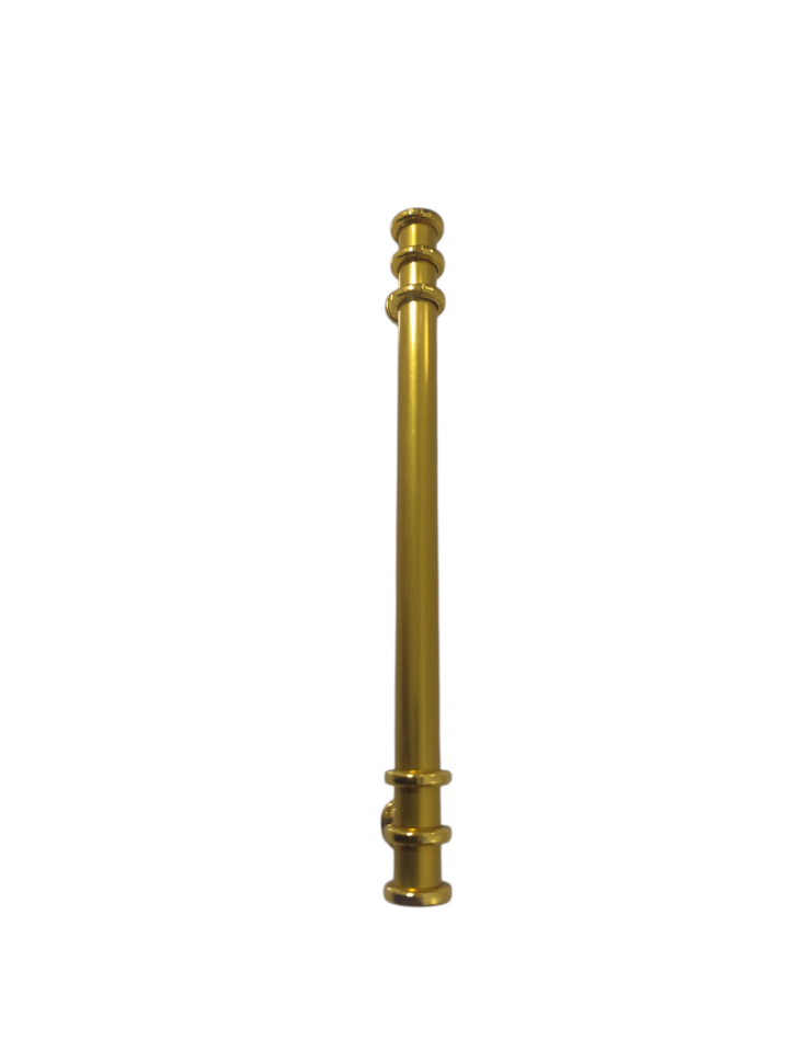 160 mm Gold Gold Yüzüklü Mobilya Kulpu – Şık, Dayanıklı ve Modern Dolap Kulpu