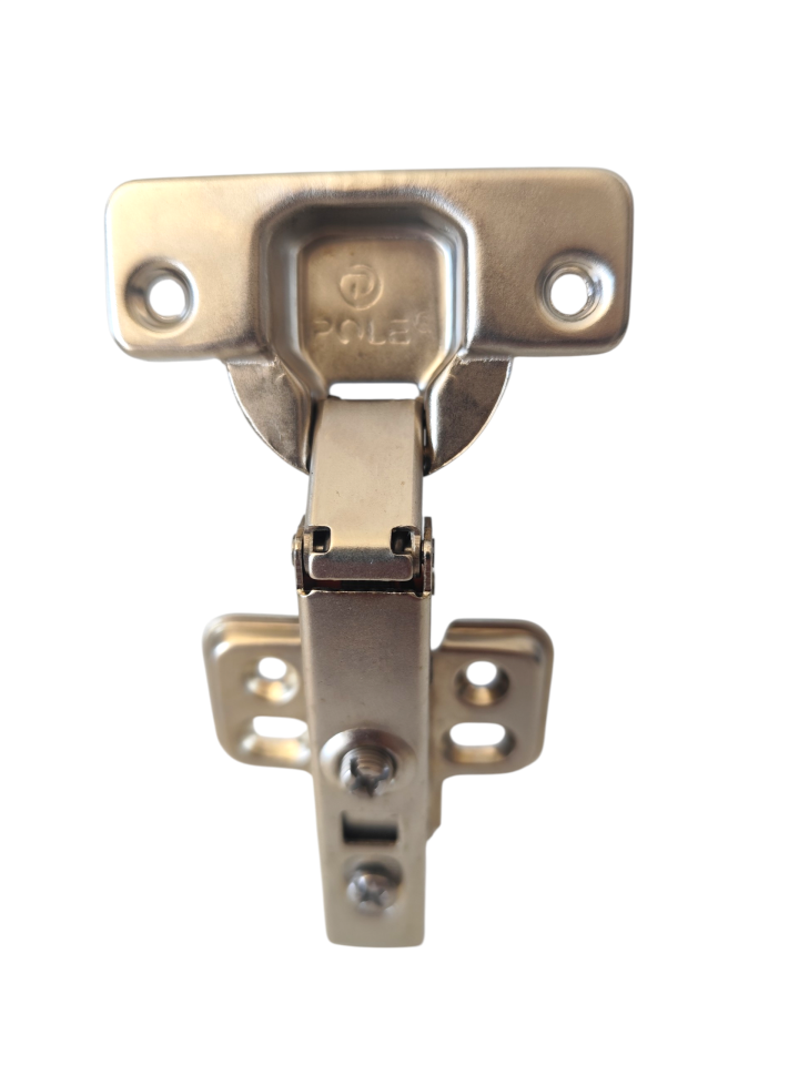 POLE Yerli 90 Gram Pistonlu Düz Dolap Kapak Menteşesi | Dayanıklı & Kolay Montaj