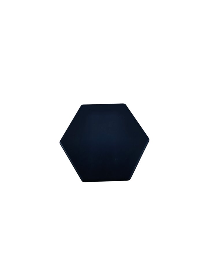 Altıgen Siyah Düğme Kulp 3,5 mm | Şık, Dayanıklı ve Modern Tasarım