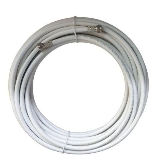 80 Tel RG6U4 Hazır Başlıklı Silver Uydu Kablosu | Dayanıklı ve Kolay Kurulum