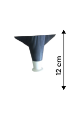 Mobilya Kanepe Sehpa  Koltuk Ayağı Baza Ayağı Dolap Ayağı 12 cm Beyaz Başlı  Ayaklar