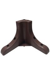 Mobilya Kanepe Sehpa  Koltuk Ayağı Baza Ayağı Dolap Ayağı 12 cm KahveRengi  Ayaklar