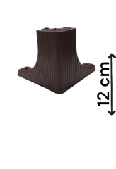 Mobilya Kanepe Sehpa  Koltuk Ayağı Baza Ayağı Dolap Ayağı 12 cm KahveRengi  Ayaklar