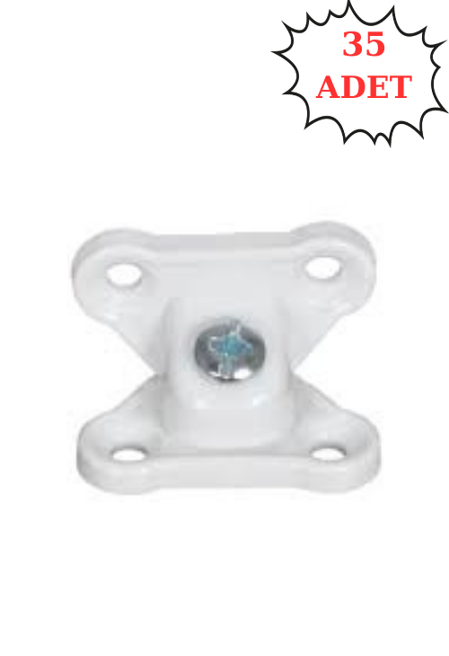 35 Adet Açılı Beyaz Kaliteli  Çektirme